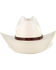 Image #2 - Larry Mahan Browning 10X Straw Cowboy Hat, Natural, hi-res