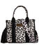Image #1 - Wrangler Women's Leopard Print Crossbody Bag, Black, hi-res