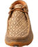 Image #4 - Twisted X Women's Tan Diamond Driving Mocs - Moc Toe, Tan, hi-res