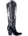 Image #2 - Azalea Wang Women's Upbeat Rhinestone Western Boots - Snip Toe, Black, hi-res