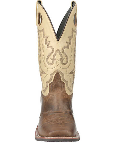 Image #4 - Smoky Mountain Men's Nash Performance Western Boots - Broad Square Toe , Brown, hi-res