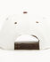Image #3 - Stetson Boys' Hairon Hide Logo Patch Ball Cap, Cream/brown, hi-res