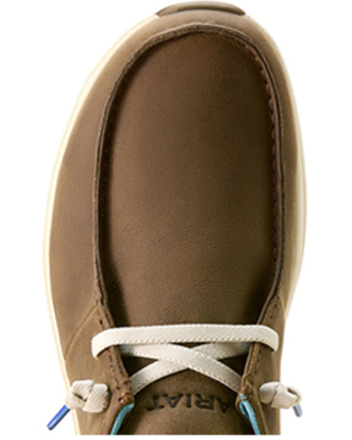 Image #4 - Ariat Men's Buckeye Waterproof Casual Shoes - Moc Toe, Brown, hi-res