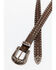 Shyanne Women's Triple Row Bling Belt, Brown, hi-res