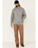 Ariat Men's Flame Resistant Polartec Hooded Work Sweatshirt , Hthr Grey, hi-res