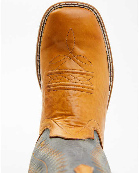 Image #8 - Cody James Boys' Barnwood Western Boots - Square Toe, Brown, hi-res