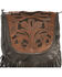 Image #2 - Kobler Leather Black Hand-Tooled Antique Finish Bag, Black, hi-res