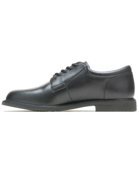 Image #3 - Bates Men's Sentry High Shine LUX Lace-Up Work Oxford Shoes - Round Toe, Black, hi-res