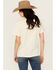 Image #4 - Girl Dangerous Women's Western Card Short Sleeve Tee , Natural, hi-res