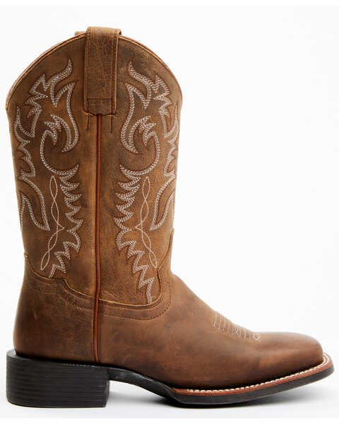 Image #2 - Shyanne Women's Shayla Xero Gravity Western Performance Boots - Broad Square Toe, Tan, hi-res
