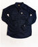 Image #1 - Carhartt Women's Rugged Flex Long Sleeve Shirt, Navy, hi-res