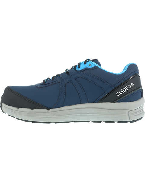 Image #4 - Reebok Women's Guide Athletic Oxford Work Shoes - Steel Toe , Navy, hi-res