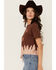 Image #2 - Shyanne Women's Dibs On The Cowboy Tie Dye Short Sleeve Graphic Tee, Medium Brown, hi-res