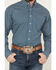 Image #3 - Cinch Men's Geo Print Long Sleeve Button-Down Stretch Western Shirt, Blue, hi-res
