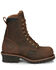 Image #2 - Chippewa Men's Valdor Work Boots - Composite Toe, Brown, hi-res