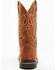 Image #5 - Shyanne Women's 11" Pull On Western Work Boots - Composite Toe, Brown, hi-res