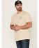 Image #2 - Brixton Men's Oath Short Sleeve Graphic T-Shirt, Cream, hi-res