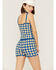 Image #3 - Sadie & Sage Women's Daisy Crochet - 2-Piece Set, Blue, hi-res
