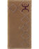 Hooey Men's Embroidered Rodeo Wallet, Brown, hi-res