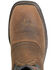 Image #5 - Double H Men's Isaac Western Work Boots - Composite Toe, Brown, hi-res