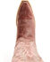 Image #6 - Circle G Women's Embroidered Tall Western Boots - Snip Toe, Pink, hi-res