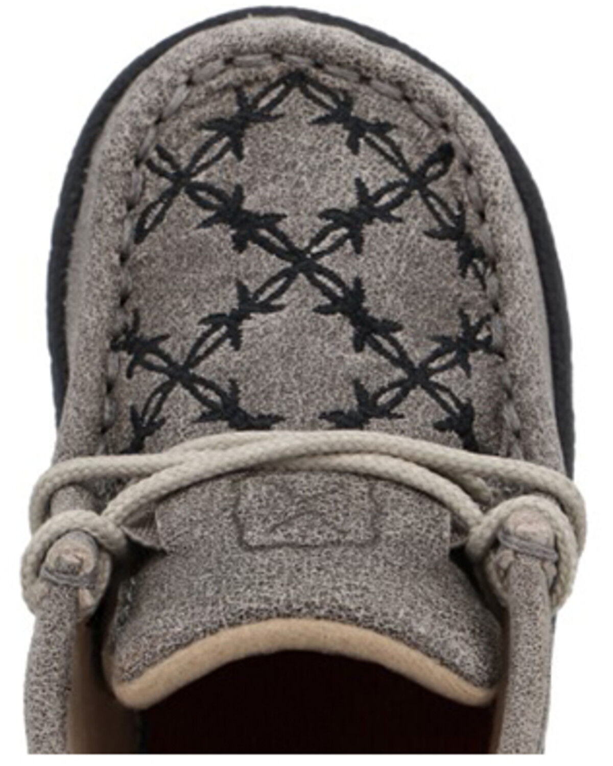 Image #6 - Twisted X Infant Boys' Chukka Driving Mocs, Grey, hi-res