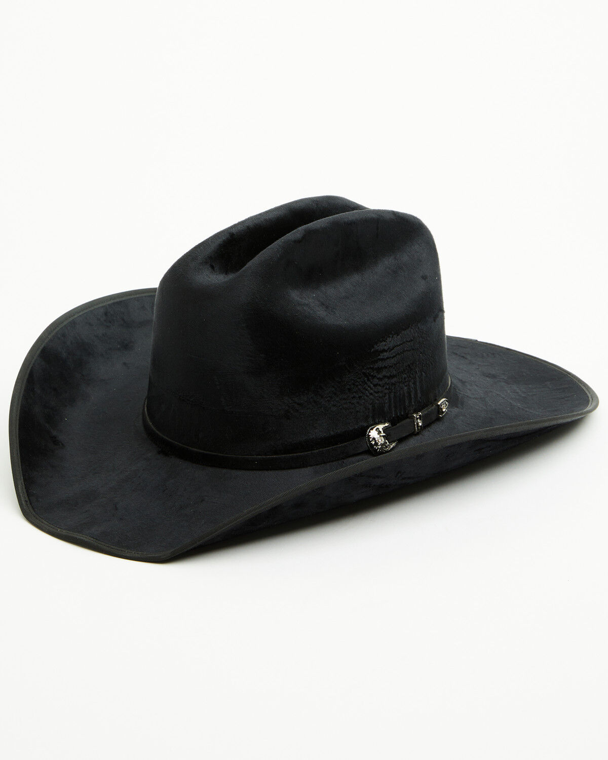 Image #1 - Shyanne Women's Velvet Touch Velvet Cowboy Hat, Black, hi-res