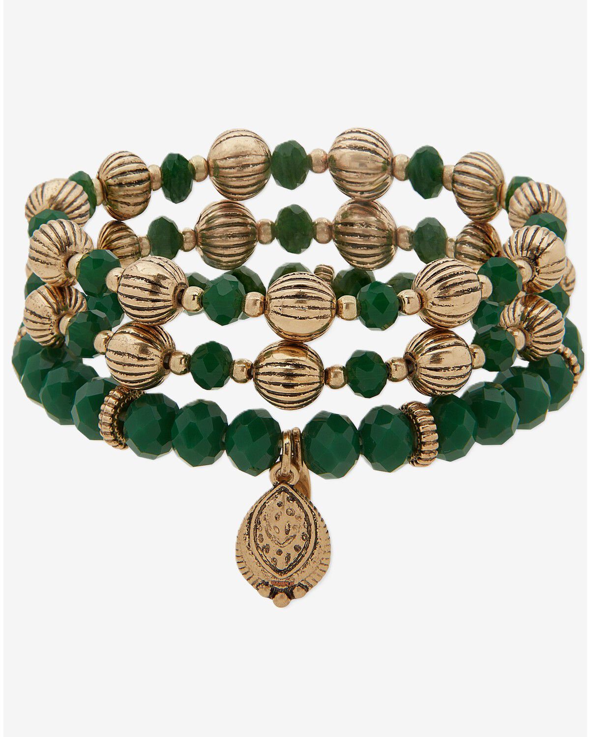 Image #1 - Lainey Wilson Women's Beaded Bracelet, Gold, hi-res