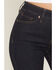 Image #2 - Shyanne Women's Birdie Dark Wash Luna High Rise Flare Stretch Denim Jeans, Dark Wash, hi-res