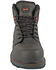 Image #4 - Hoss Men's 6" Carson Work Boots - Soft Toe, Brown, hi-res