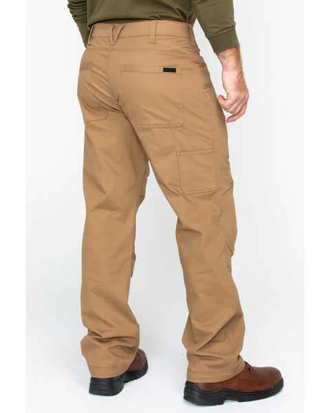 Image #2 - Hawx Men's Stretch Ripstop Utility Work Pants , Brown, hi-res