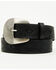 Image #1 - Shyanne Women's Everly Southwestern Embossed Sunrise Buckle Belt, Black, hi-res