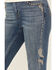 Image #3 - Idyllwind Women's Onslow Medium Wash Gypsy High Rise Embellished Stretch Flare Jeans, Medium Wash, hi-res