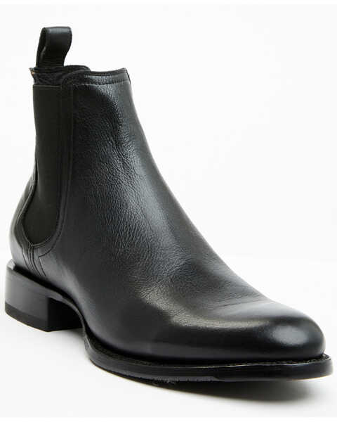 Image #1 - Cody James Black 1978® Men's Franklin Chelsea Ankle Boots - Medium Toe , Black, hi-res