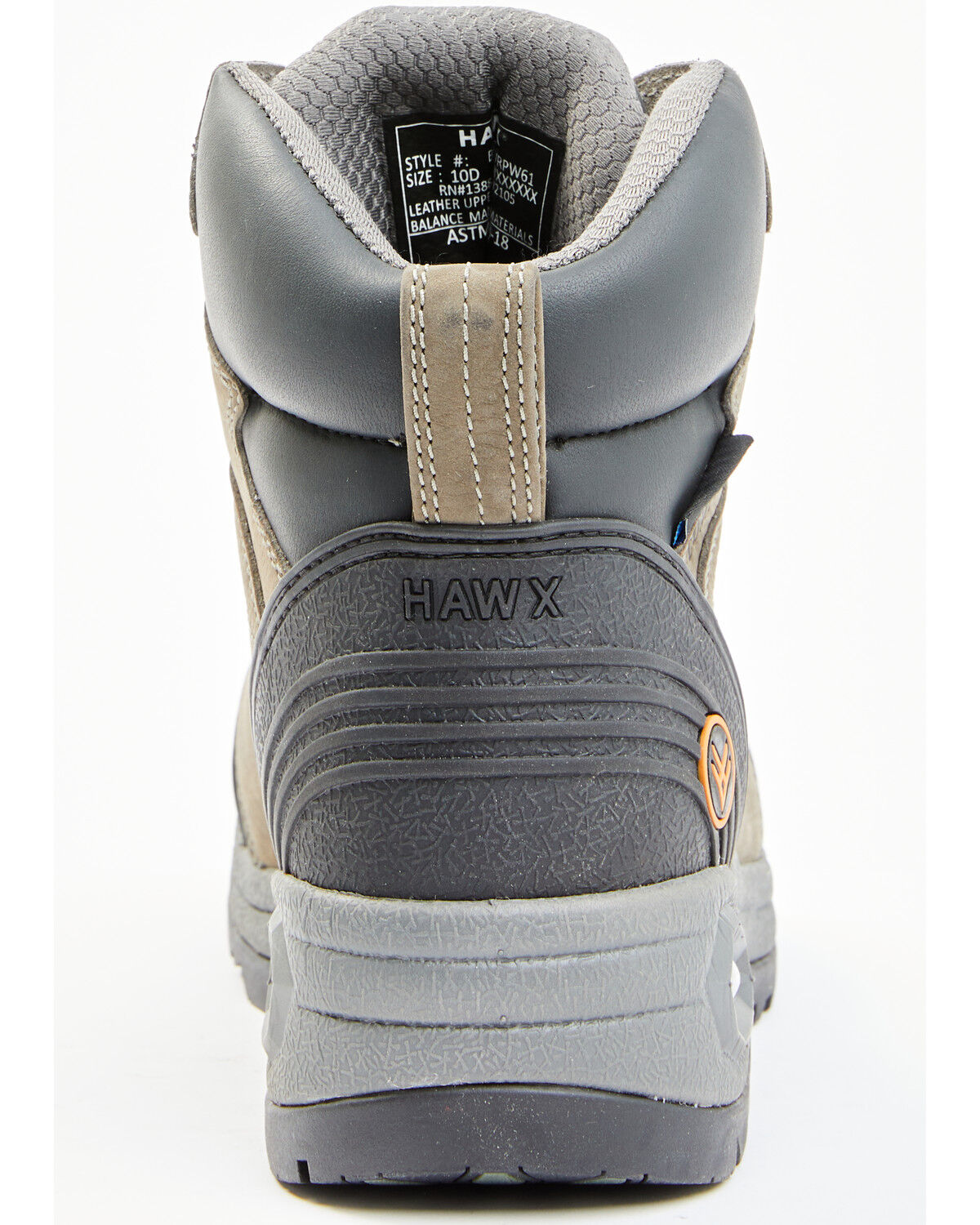 Image #5 - Hawx Men's Lace To Toe Tychee Deep Seated Waterproof Comp Work Boots - Soft Toe, Brown, hi-res