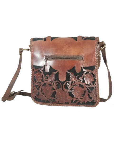 Kobler Leather Women's Sierra Crossbody Bag, Black, hi-res