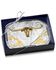 Image #4 - Montana Silversmiths Class Act Two Tone Belt Buckle with Longhorn, Silver, hi-res