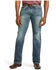 Ariat Men's M5 Ridgeline Medium Wash Slim Straight Jeans, Med Stone, hi-res