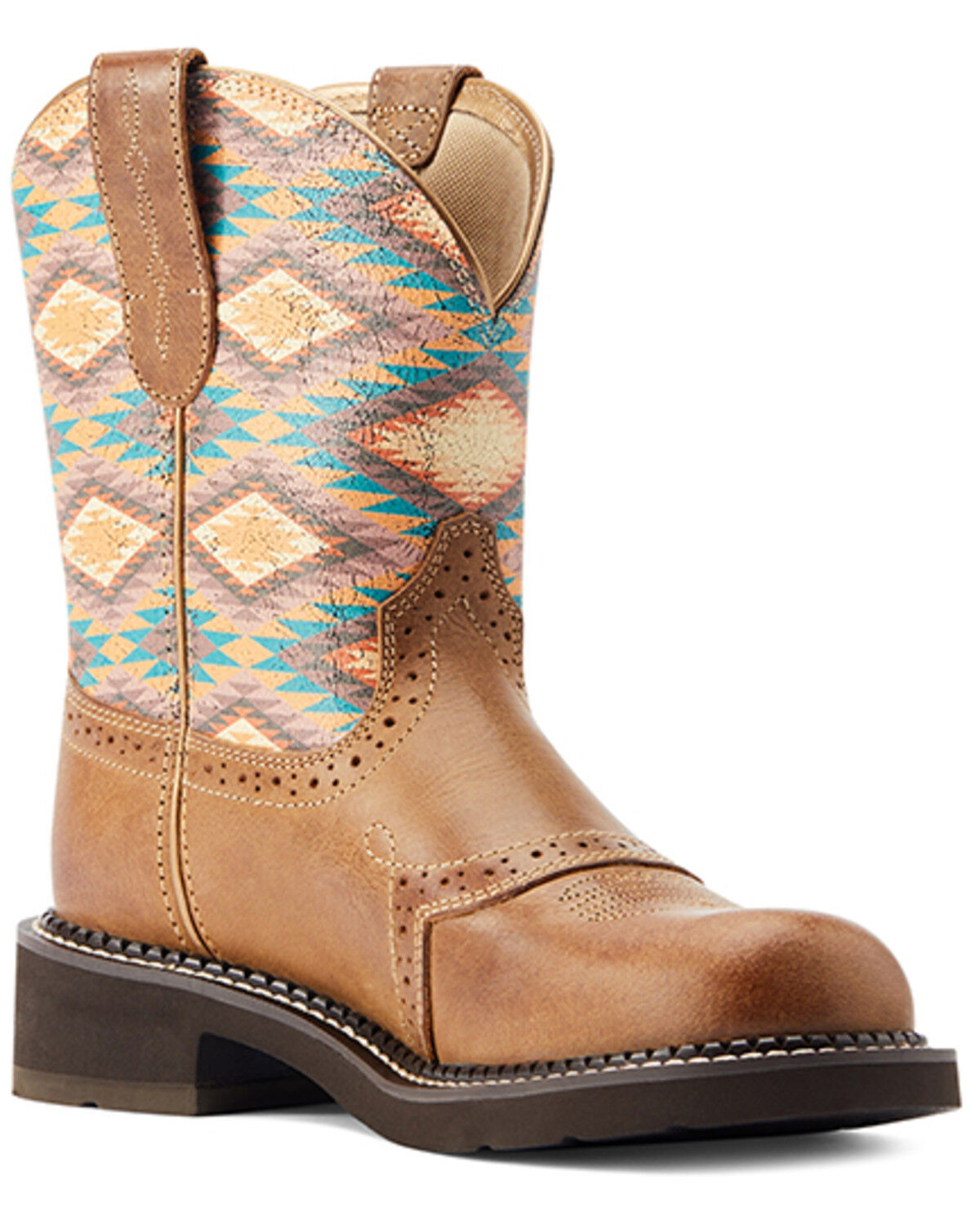 Image #1 - Ariat Women's Fatbaby Heritage Western Boots - Round Toe, Brown, hi-res