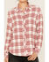 Image #3 - Idyllwind Women's Anna Plaid Print Long Sleeve Snap Western Shirt, Ivory, hi-res