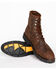 Image #5 - Cody James Men's 8" Waterproof Lace-Up Kiltie Work Boots - Round Toe, Brown, hi-res