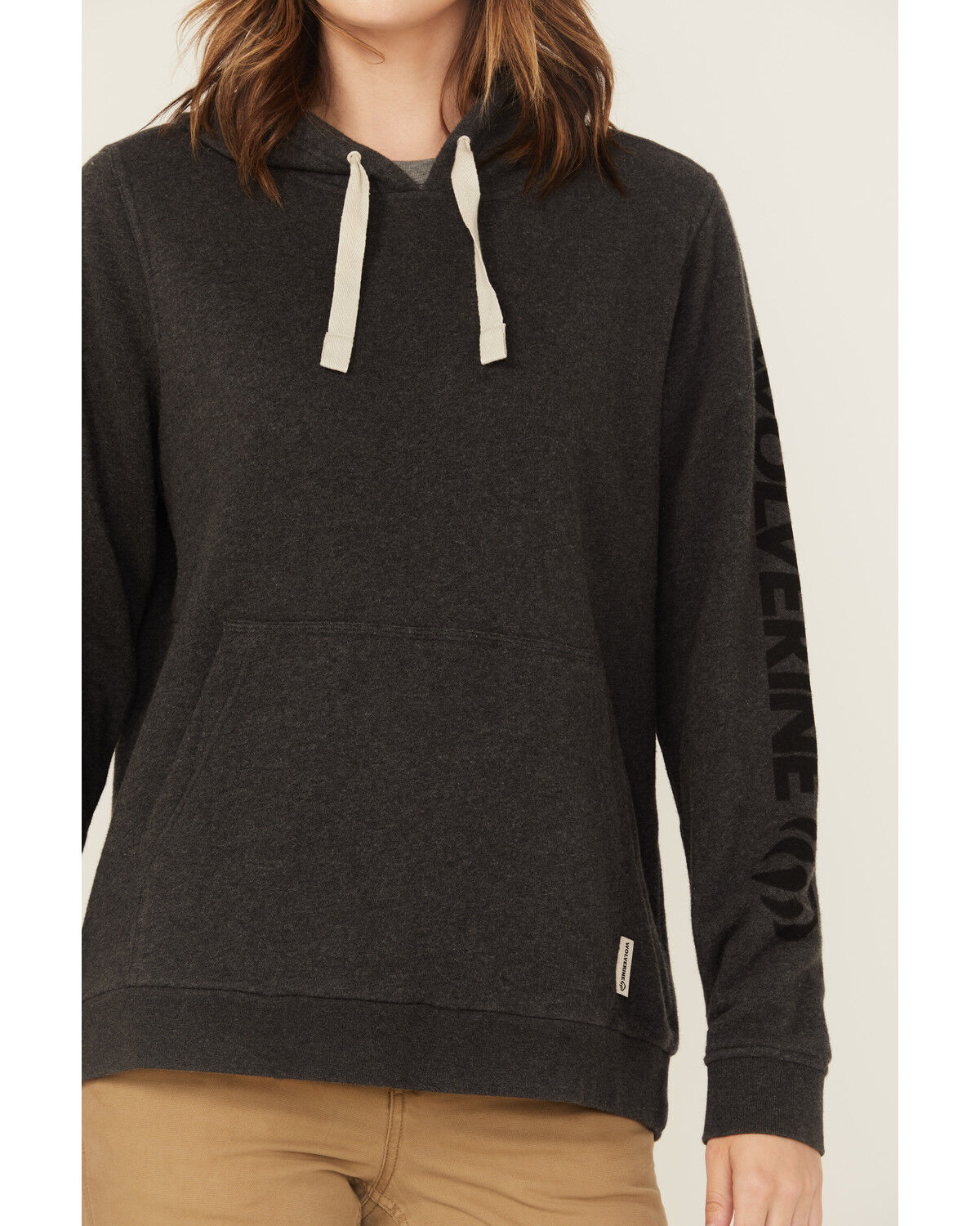 Image #3 - Wolverine Women's Midweight Graphic Hoodie, Heather Grey, hi-res
