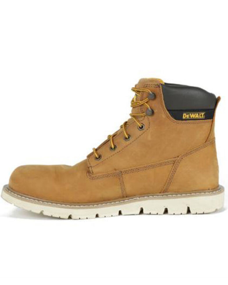 DeWalt Men's Flex Lace-Up Work Boots - Soft Toe, Wheat, hi-res