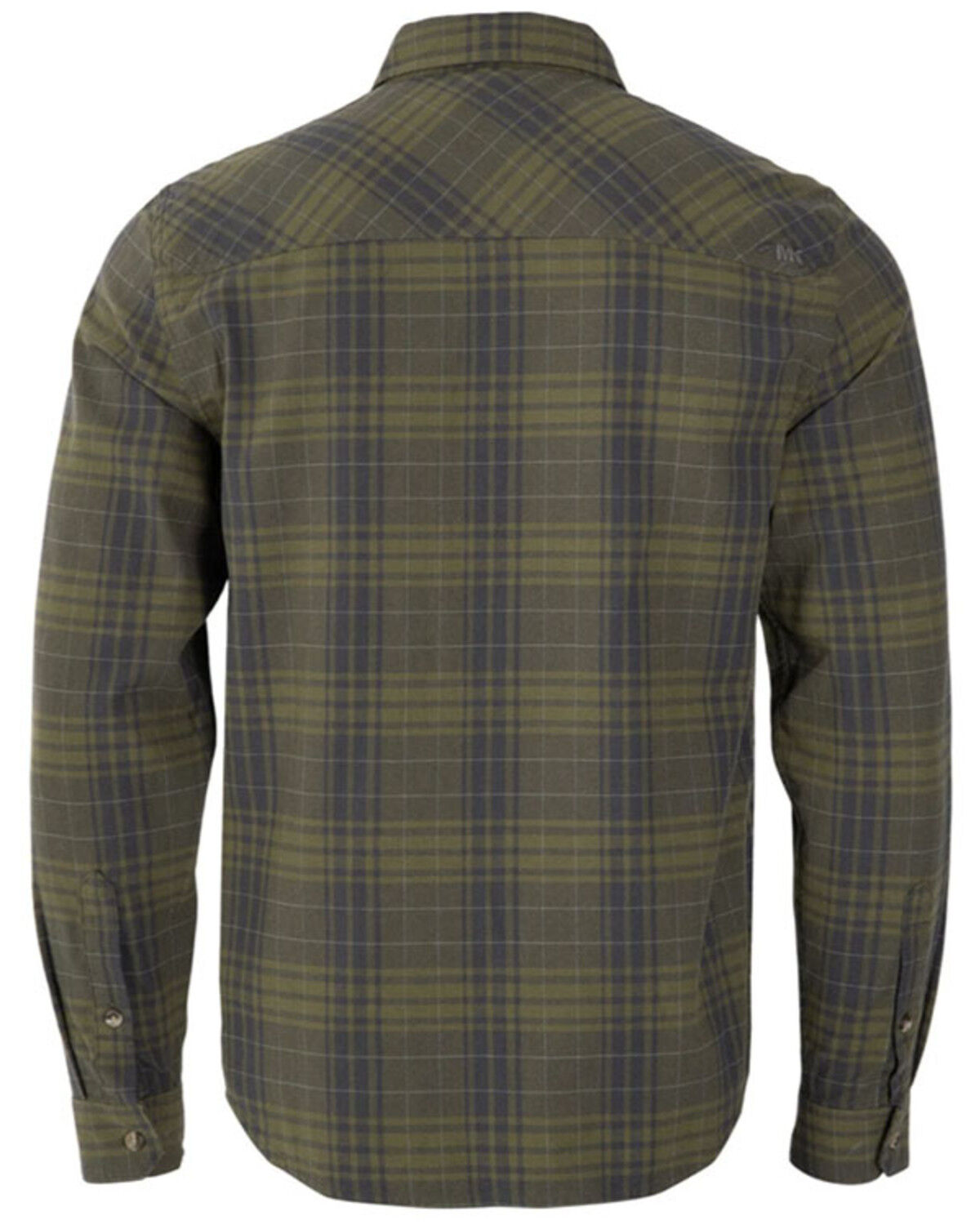 Image #2 - Mountain Khakis Men's Park Flannel Shirt, Olive, hi-res