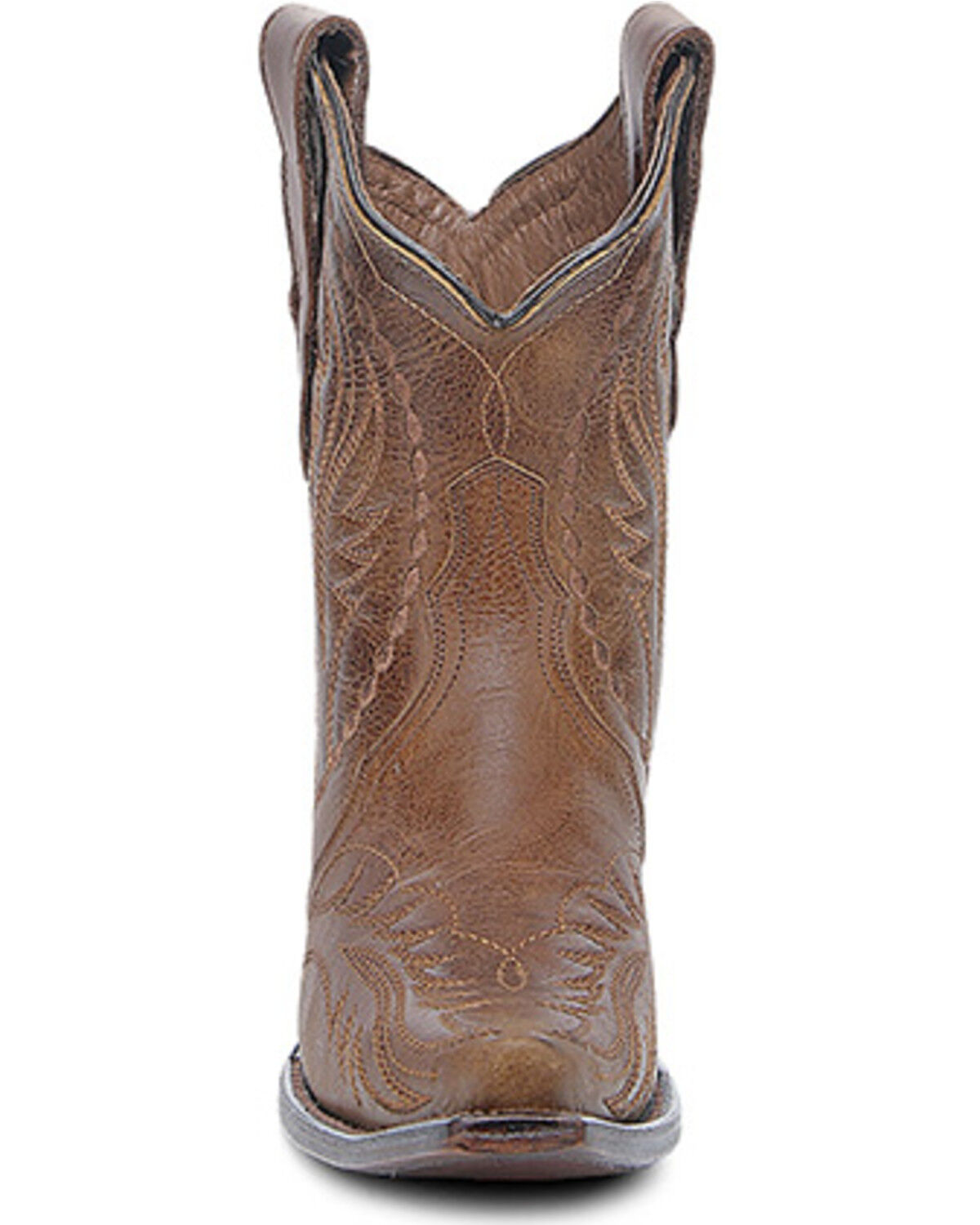 Image #3 - Circle G Women's Western Booties - Snip Toe, Dark Blue, hi-res
