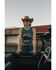 Image #2 - Idyllwind Women's Sweet Tea Sleeve Rib Knit Graphic Tank Top, Dark Teal, hi-res