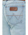 Image #4 - Wrangler Retro Men's WRT20 Fallon Light Wash Relaxed Bootcut Stretch Denim Jeans, Light Wash, hi-res