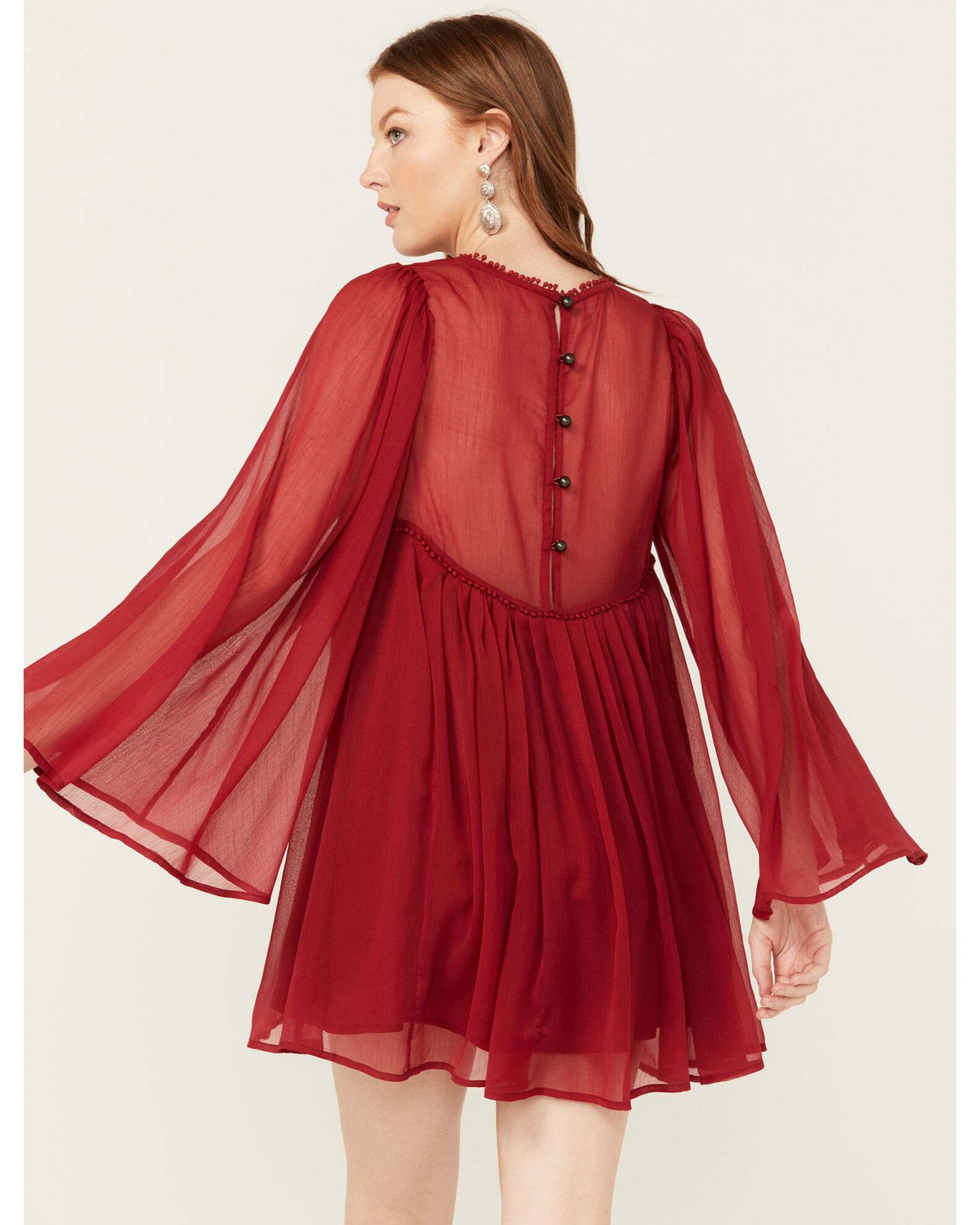 Free people red dress outlet