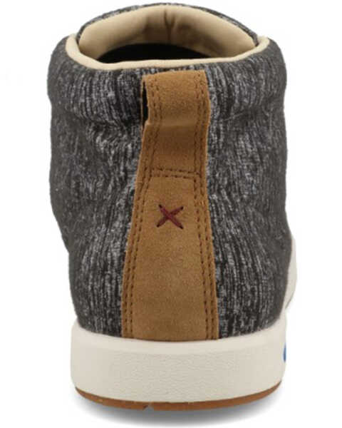 Image #5 - Twisted X Men's Slip-On Chukka UltraLite X™ Casual Shoes - Moc Toe , Dark Grey, hi-res