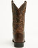 Image #5 - Roper Men's Monterey Vintage Vamp Performance Western Boots - Square Toe, Tan, hi-res